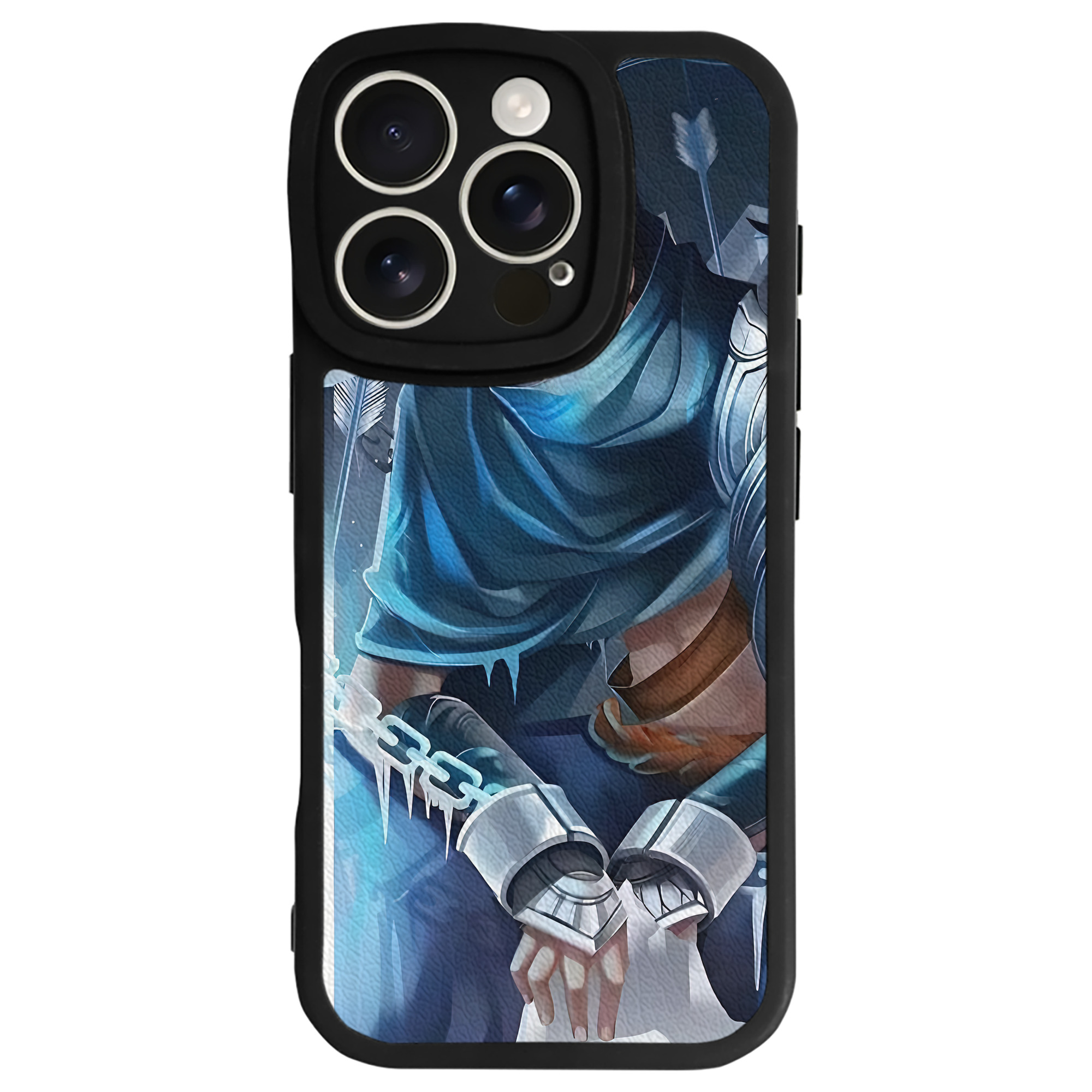 リーグ・オブ・レジェンド League of Legends LOL 【iPhone 16シリーズ対応】シリコンスマホケース（レザー調） 材質：シリコン